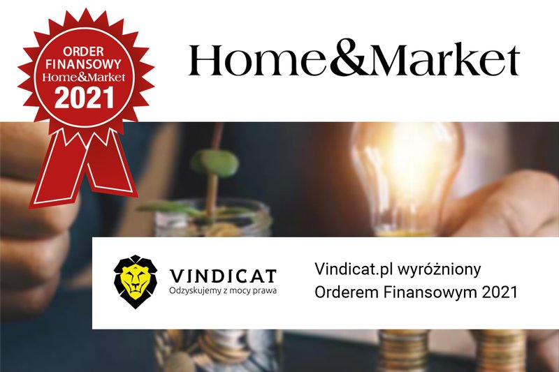 Vindicat.pl po raz czwarty zdobywcą Orderu Finansowego 2021